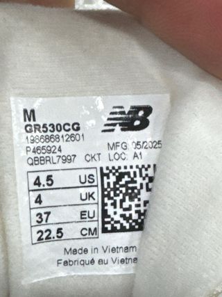 New Balance 530 Naranja Blanco