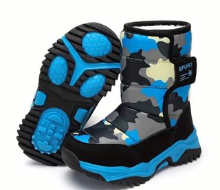 Conjunto esquí niño camuflaje, talla 4-5 y 5-6