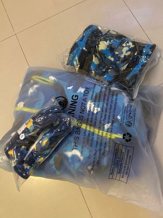 Conjunto esquí niño camuflaje, talla 4-5 y 5-6