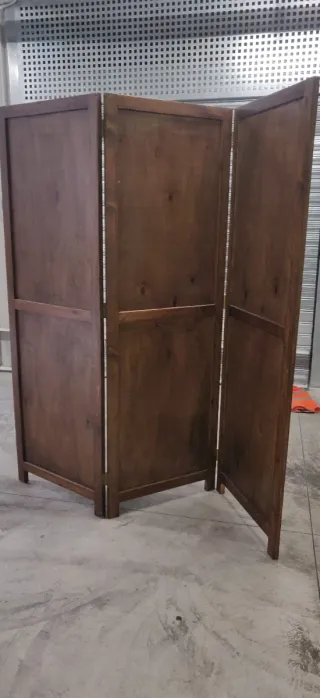 Paravento in legno 3 ante