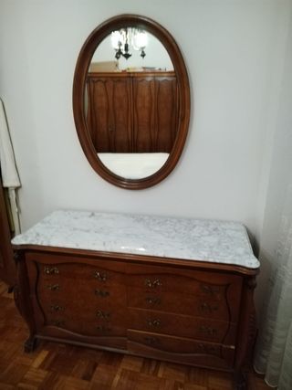 Set de Dormitorio de madera maciza