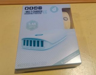 Caricabatterie USB Multiplo 6 Porte 5.4A