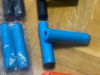 Puños Bicicleta Nuevos (Negro, Azul, Blanco, Naran