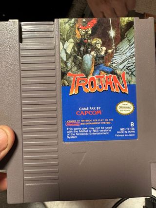 Trojan Nintendo NES Capcom