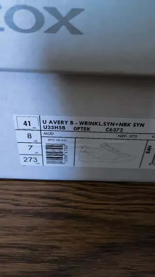 Sneakers Geox grigi taglia 41