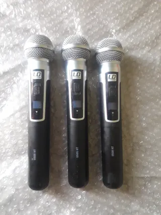 3 Micrófonos LD Systems U505 HT