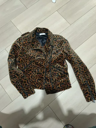 Chaqueta Mango Leopardo Suave