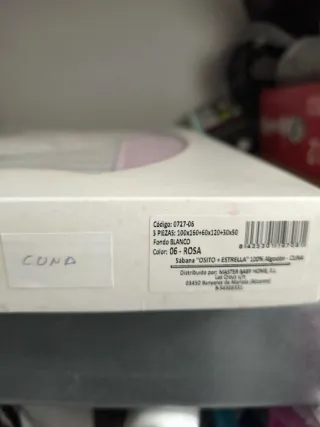 Sabanas Cuna Master Baby Nuevas