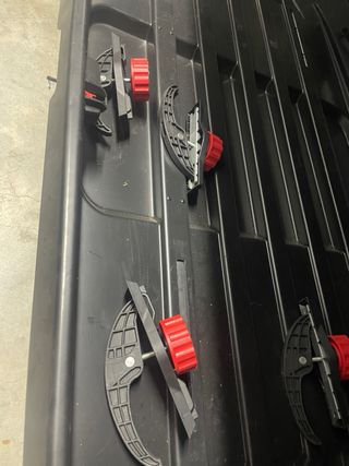 Cofre/baul de coche techo CRUZE negro