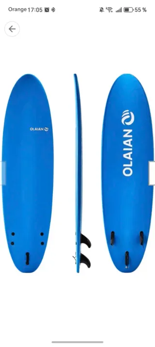 Tabla de surf OLAIAN 7 pies