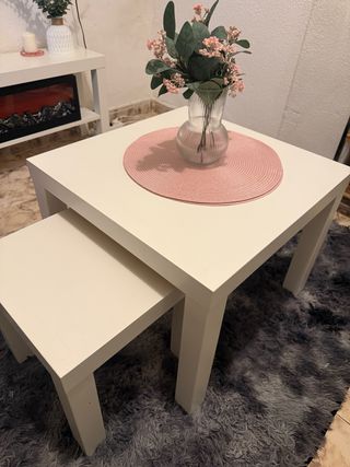 Mesas de centro blancas (set)