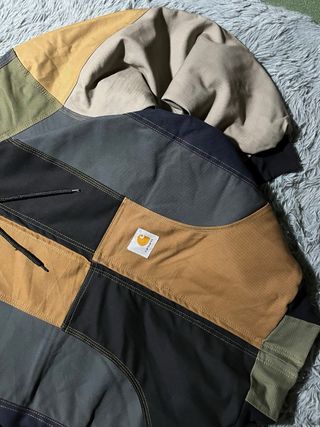 Giacca Carhartt Rework Carpenter Vintage Anni '90 Bombe