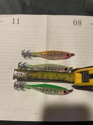 3 pajaritos de cristal calamares