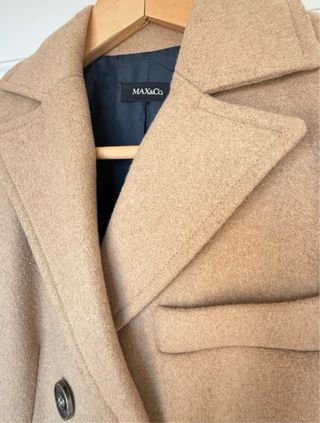 Giacca Max&Co. Beige Doppiopetto