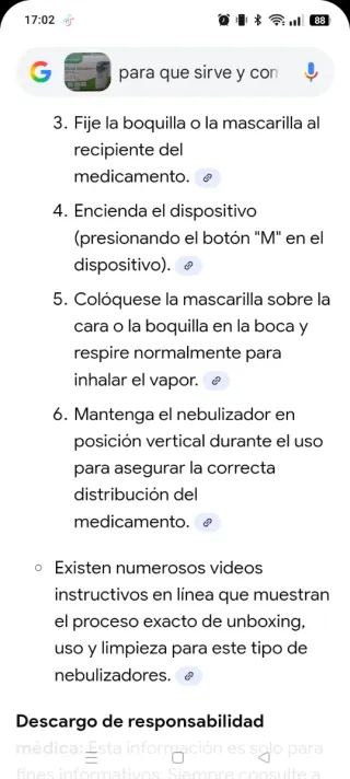 Nebulizador Mesh Medquyn NE-M01L