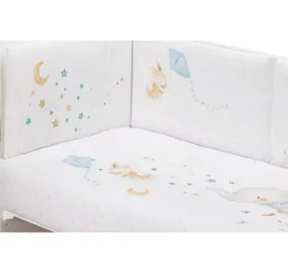 Set Cuna: Nórdico, Chichonera, Sábanas y protector