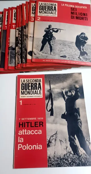 Riviste collezione Seconda Guerra Mondiale n. 1-16