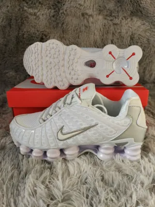 Nike Shox TL Talla 42 Blancas Nuevas
