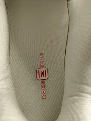 Nike Shox TL Talla 42 Blancas Nuevas