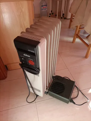 Radiador Eldam con calefactor