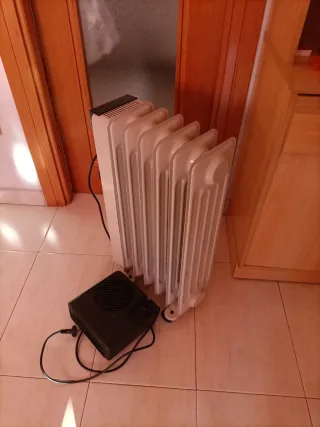 Radiador Eldam con calefactor