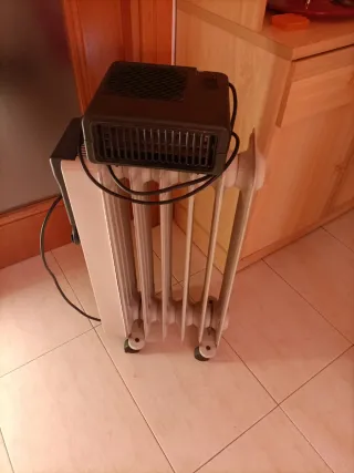 Radiador Eldam con calefactor