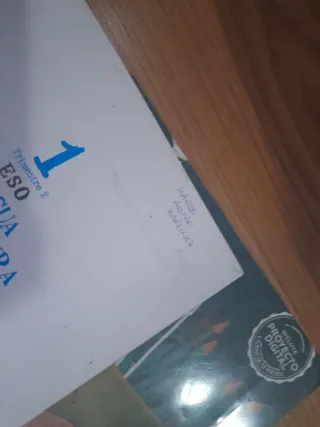 Libro de lengua literatura 1 Eso tres trimestres