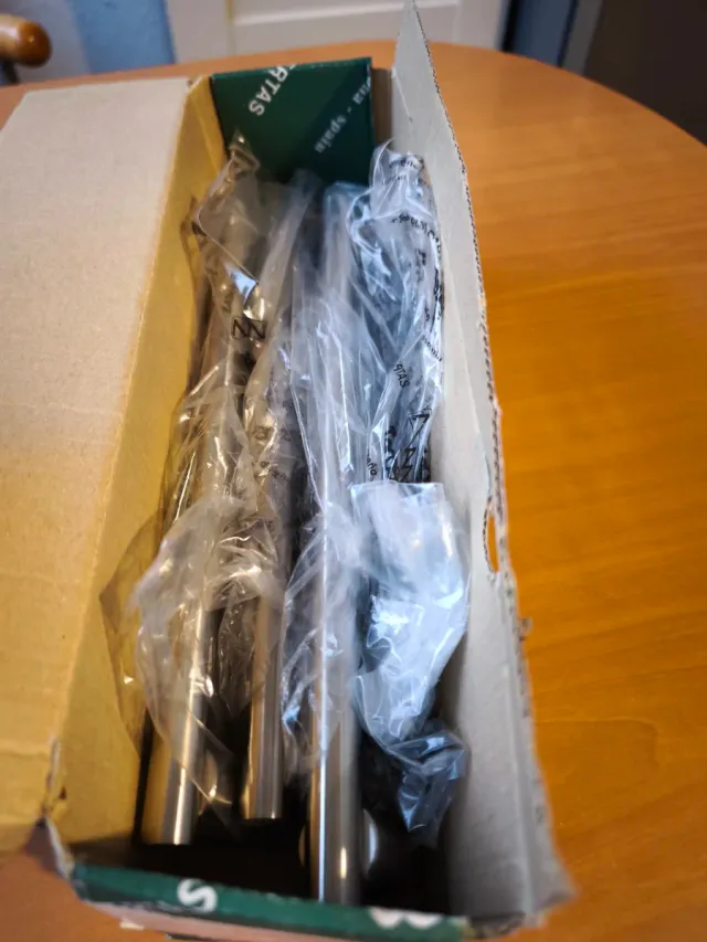 3 Tiradores Acero Inox Mate 250mm