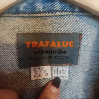 Cazadora vaquera TRAFALUC azul