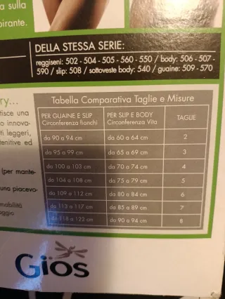 Guaina contenitiva e modellante nuova