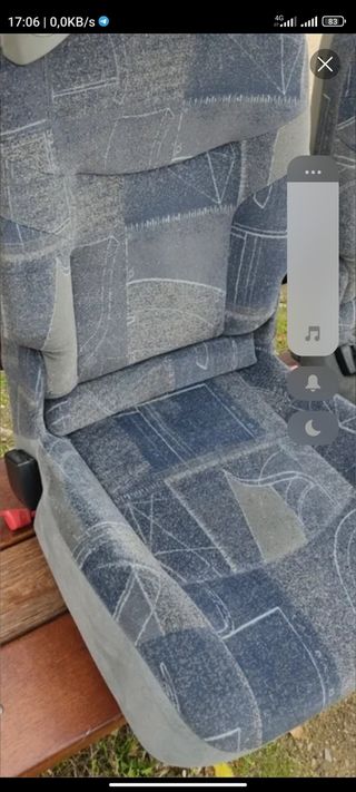 Asiento trasero megan scenic 2002