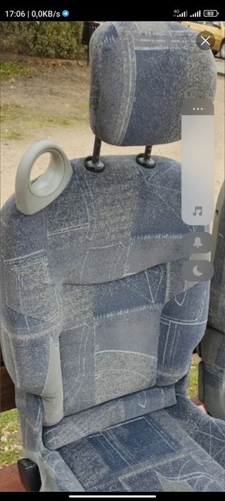 Asiento trasero megan scenic 2002