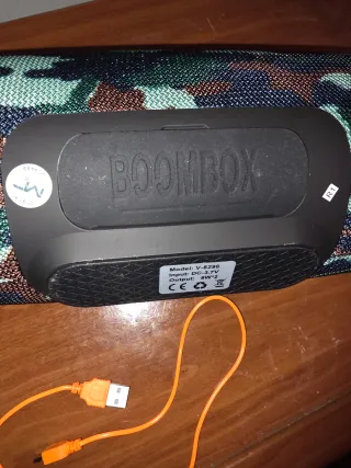 Altavoz Bluetooth BOGMBOX 10000mAh Negro/Naranja