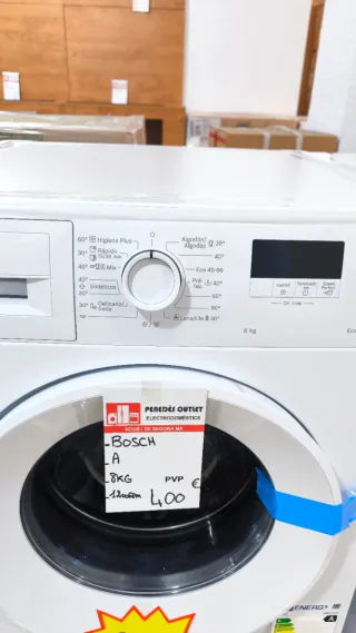 Lavadora NUEVA Bosch Serie 2 A 8kg con garantía.