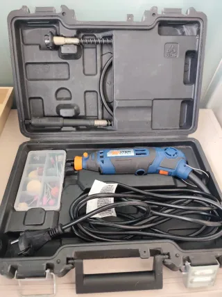 Fresadora manual Dexter con accesorios