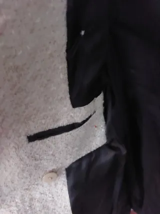 Abrigo Zara Beige Doble Botonadura