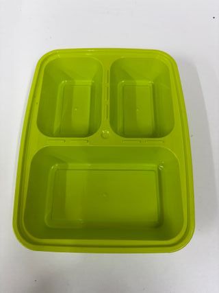 Conjunto 5 Marmitas Meal Prep 3 Compartimentos