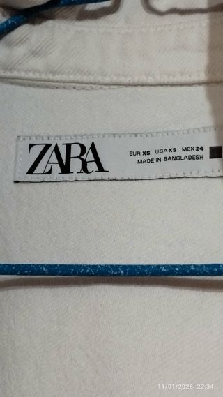 Cazadora de mujer blanca