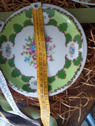 Coordinato Porcellana Decorata Verde '900