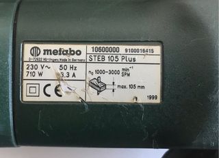 Sierra Caladora Metabo STEB 105 PLUS