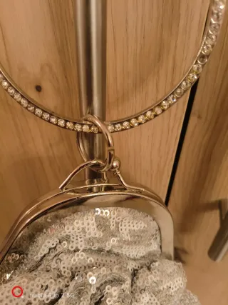 Pochette donna con paillettes