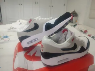 Zapatillas Nike Air Max 1 Gris Blanco