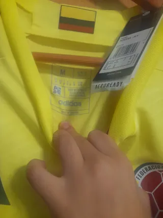 Camisa de fútbol Adidas Colombia