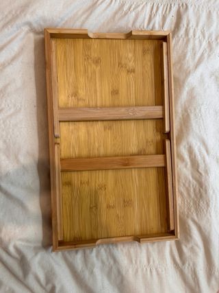 Tavolino colazione/laptop in bambù