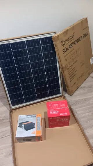 Kit Solar Doble: Panel + Inversor