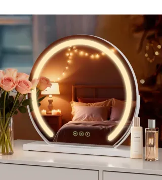 Espejo Tocador Circular LED Safielina CM13