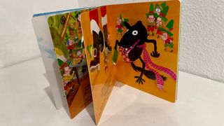 Libro marioneta ¡Feliz Navidad, Lobo Feroz!