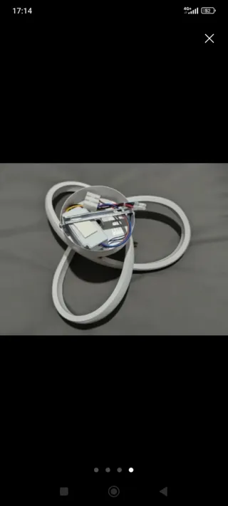 Lámpara LED de techo moderna