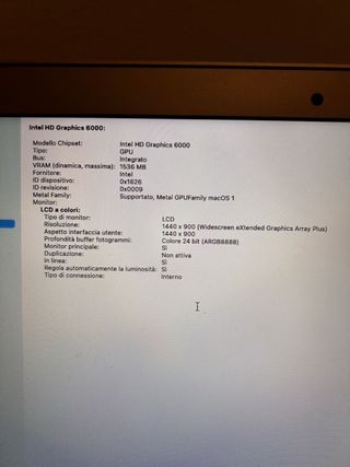 MacBook Air Apple Grigio Argento