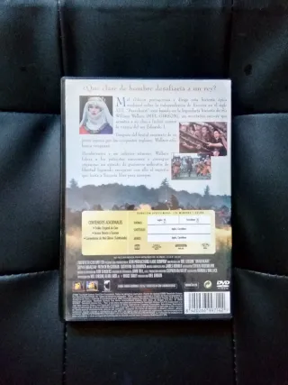 DVD Braveheart Mel Gibson Español